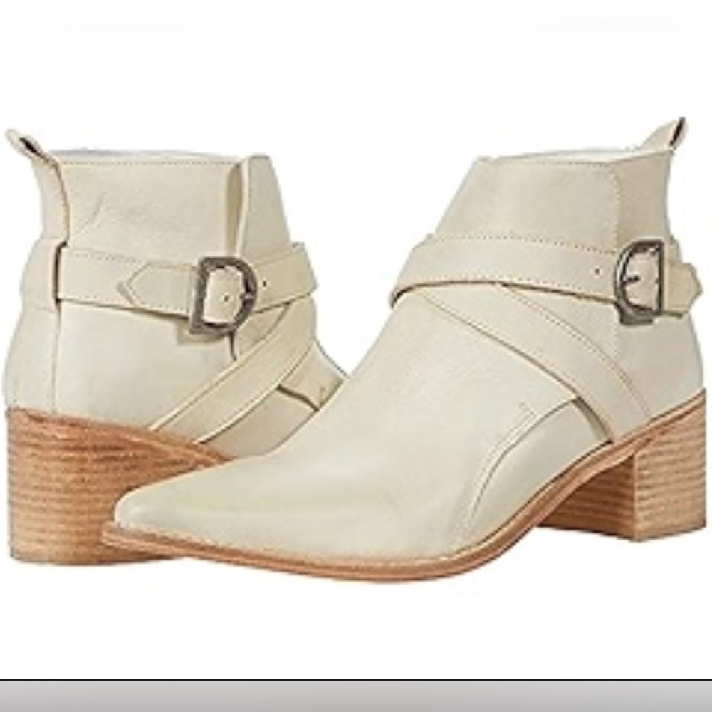 Free People Back Loop Ankle Booties